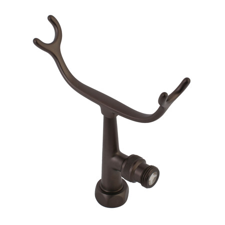 AQUA VINTAGE Vintage Clawfoot Tub Faucet Cradle, Oil Rubbed Bronze AET1010-5
